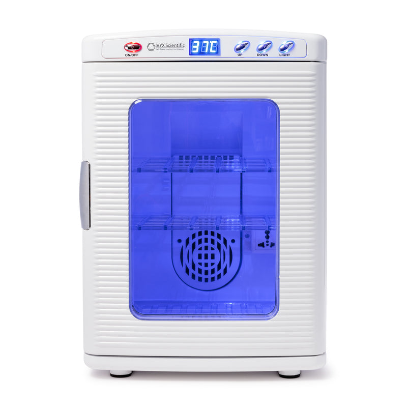 IVYX Scientific 25L Lab Incubator, Precise Temp Control from 2 to