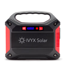 IVYX155 - 155Wh Solar Generator with 100W AC Inverter and 60W foldable solar panels