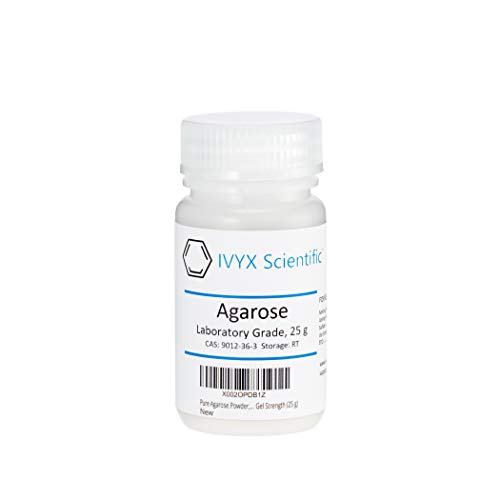Pure Agarose Powder, Laboratory Grade, 1200g/cm3 Gel Strength